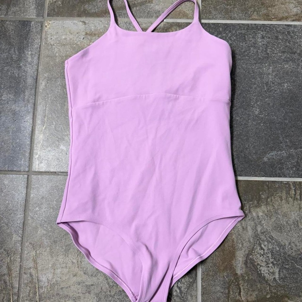 Athleta girl purple leotard. Size: XXL